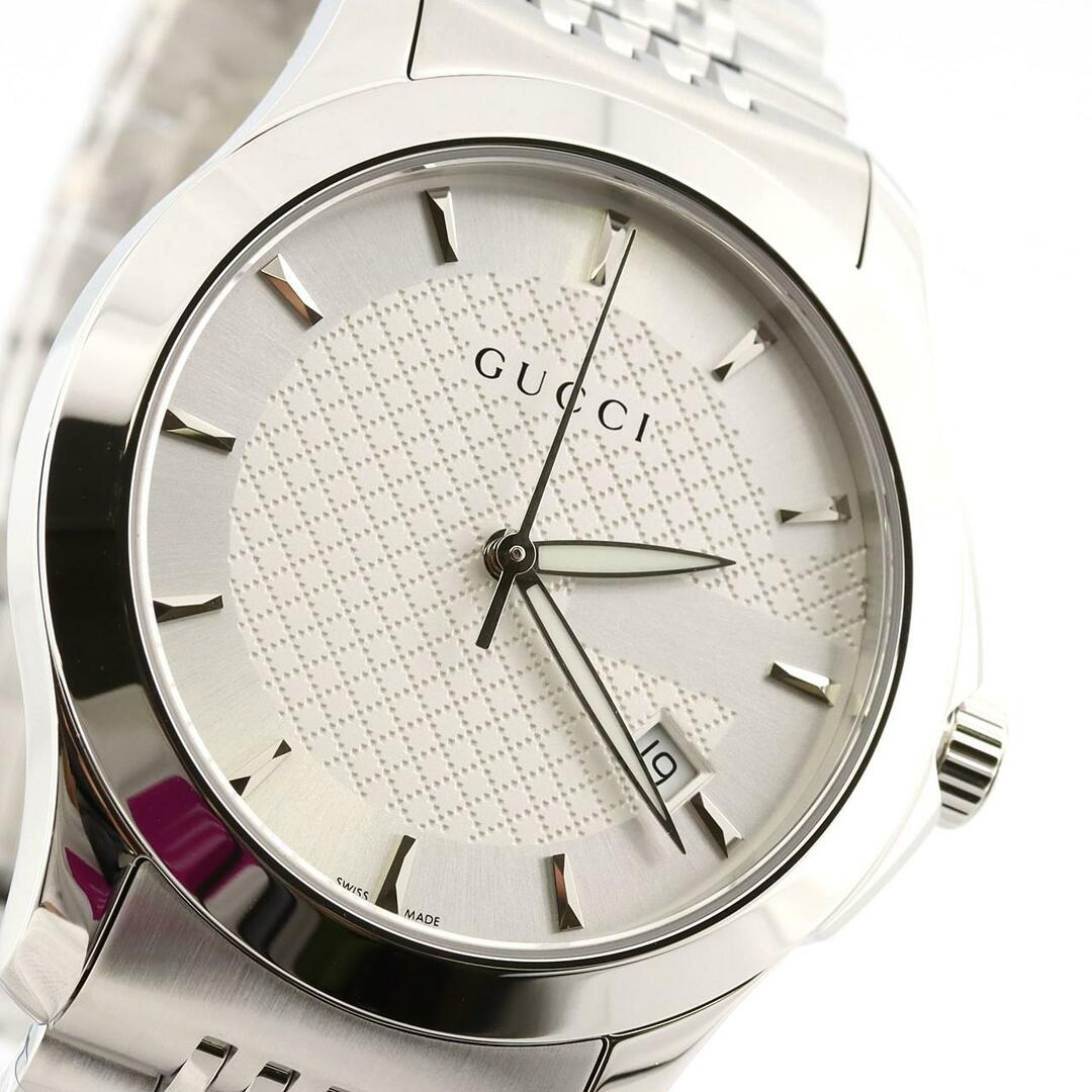 Gucci(グッチ)の【新品】グッチ Gタイムレス 126.4/YA126401 SS クォーツ メンズの時計(腕時計(アナログ))の商品写真