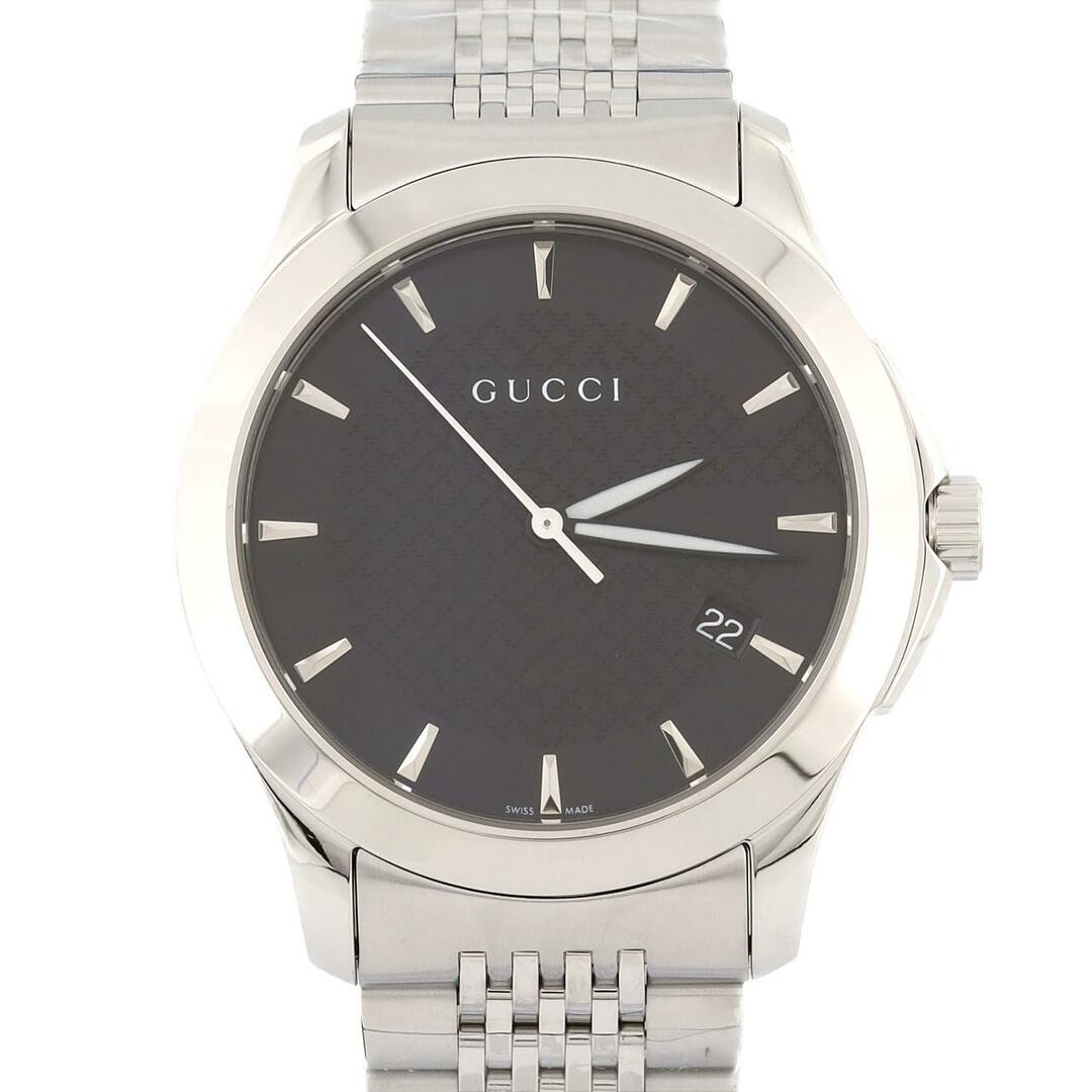 Gucci(グッチ)の【新品】グッチ Gタイムレス 126.4/YA126402 SS クォーツ メンズの時計(腕時計(アナログ))の商品写真