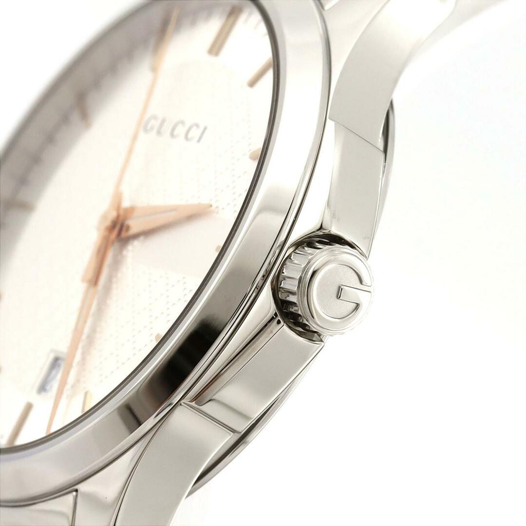 Gucci(グッチ)の【新品】グッチ Gタイムレス 126.4/YA126442 SS クォーツ メンズの時計(腕時計(アナログ))の商品写真