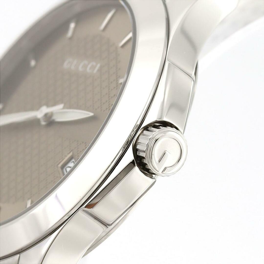 Gucci(グッチ)の【新品】グッチ Gタイムレス 126.4/YA126406 SS クォーツ メンズの時計(腕時計(アナログ))の商品写真