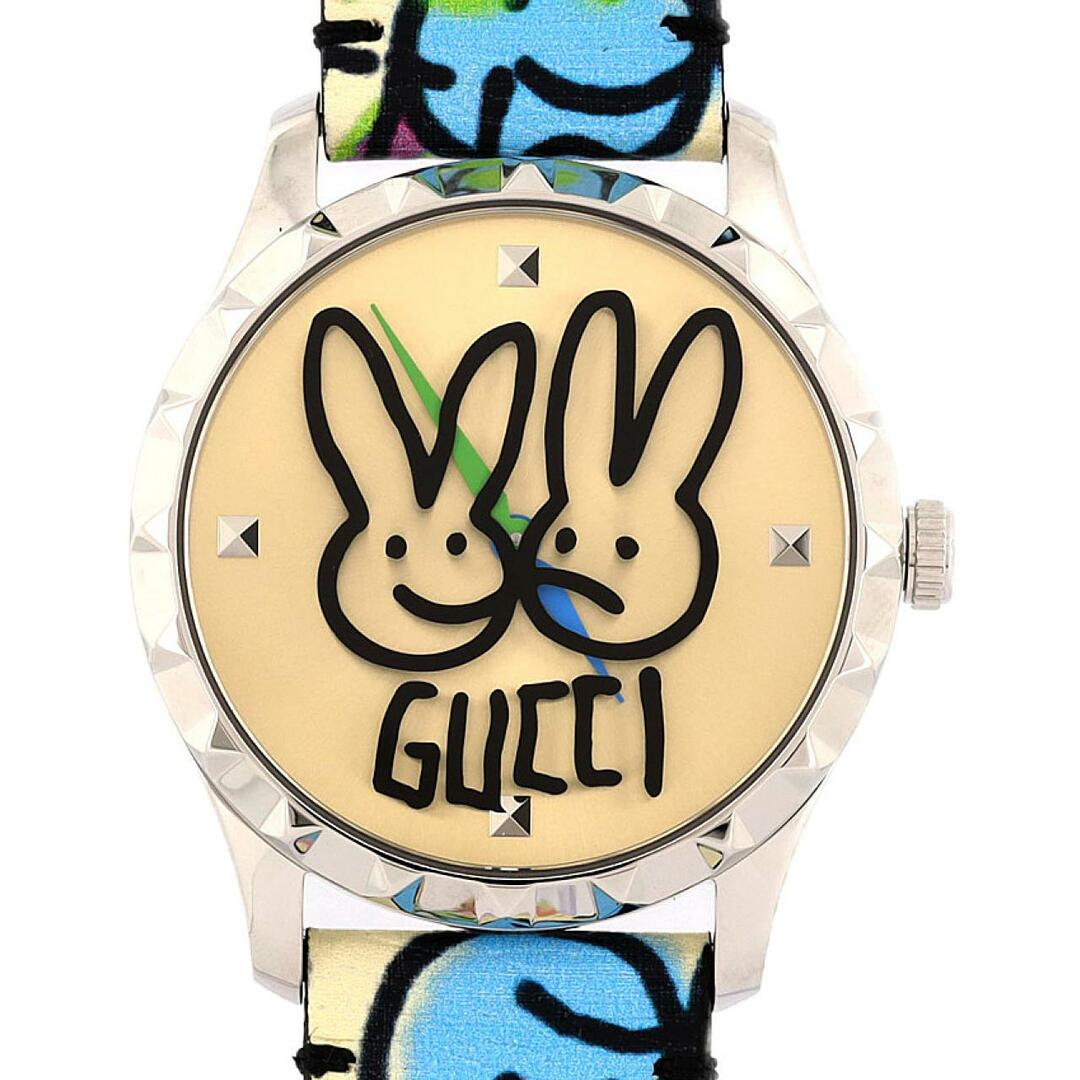 Gucci(グッチ)の【新品】グッチ Gタイムレス YA1264203 SS クォーツ メンズの時計(腕時計(アナログ))の商品写真