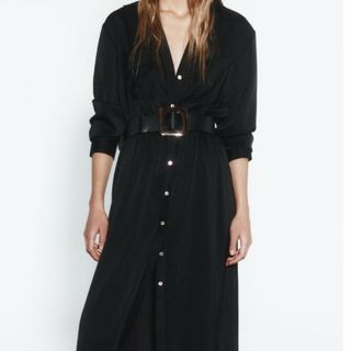 ザラ(ZARA)のZARAミディーワンピース(ロングワンピース/マキシワンピース)