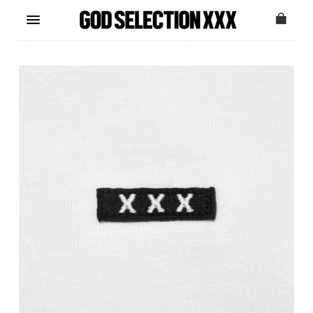 GOD SELECTION XXX(ゴッドセレクショントリプルエックス)のGOD SELECTION XXX  10th ANNIVERSARY Tee メンズのトップス(Tシャツ/カットソー(半袖/袖なし))の商品写真