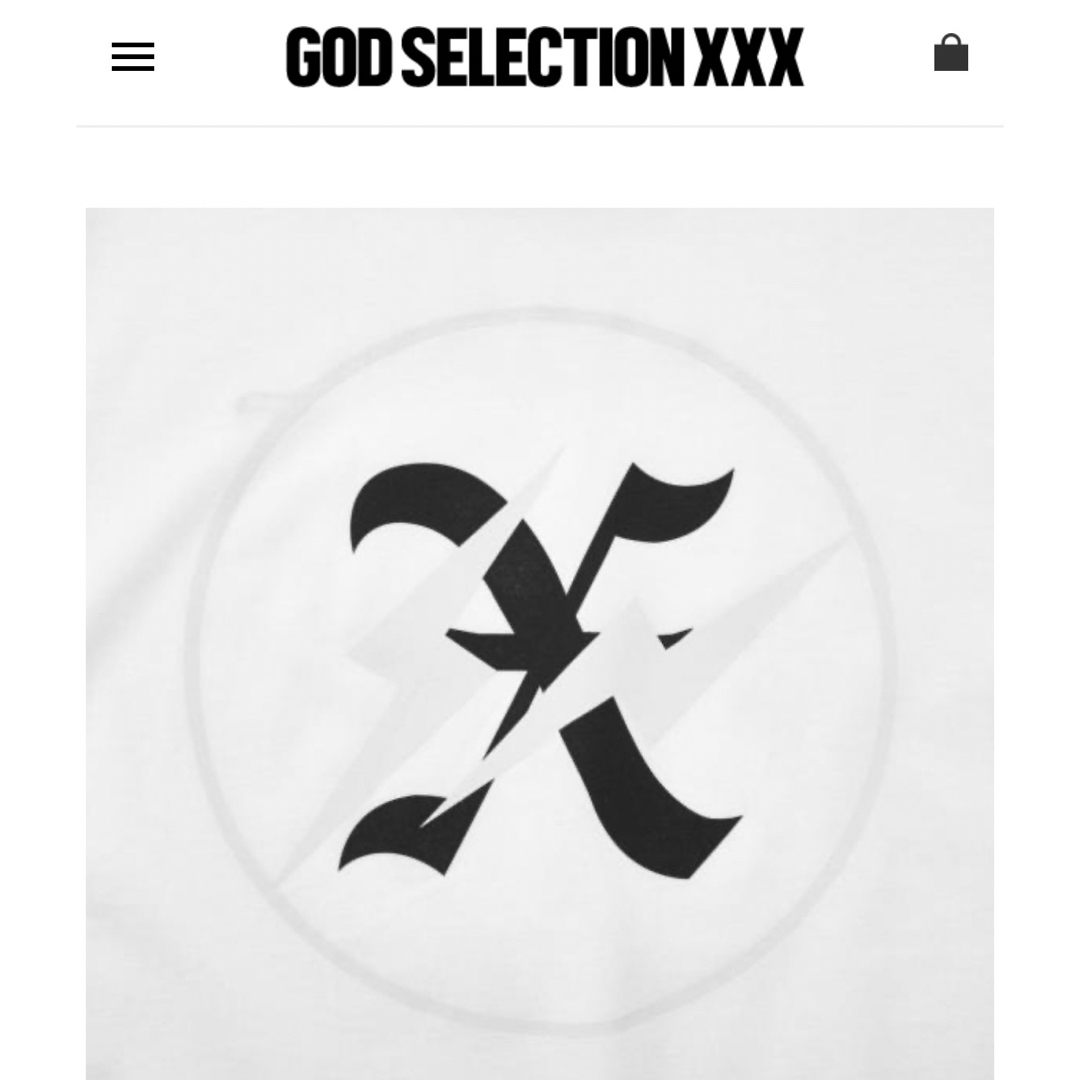 GOD SELECTION XXX(ゴッドセレクショントリプルエックス)のGOD SELECTION XXX  10th ANNIVERSARY Tee メンズのトップス(Tシャツ/カットソー(半袖/袖なし))の商品写真