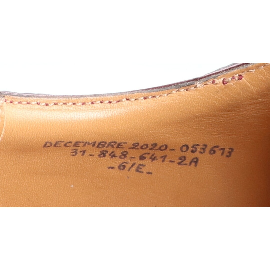 J.M. WESTON(ジェーエムウエストン)のジェイエムウエストン 【新品未使用】641 GOLF ゴルフ フルリザード ダービー 6/E メンズの靴/シューズ(ドレス/ビジネス)の商品写真