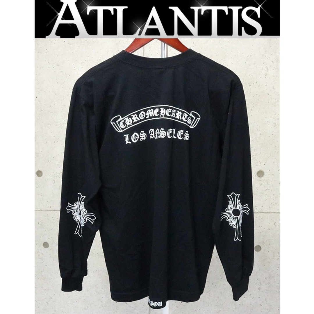 Chrome Hearts(クロムハーツ)のCHROME HEARTS 銀座店 クロムハーツ オールド LA限定 ポケット ロング Tシャツ 長袖 メンズ size:L 黒 94658 メンズのトップス(Tシャツ/カットソー(七分/長袖))の商品写真