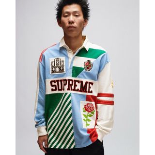 シュプリーム(Supreme)のSUPREME 23AW Rose Rugby White  Sサイズ(シャツ)