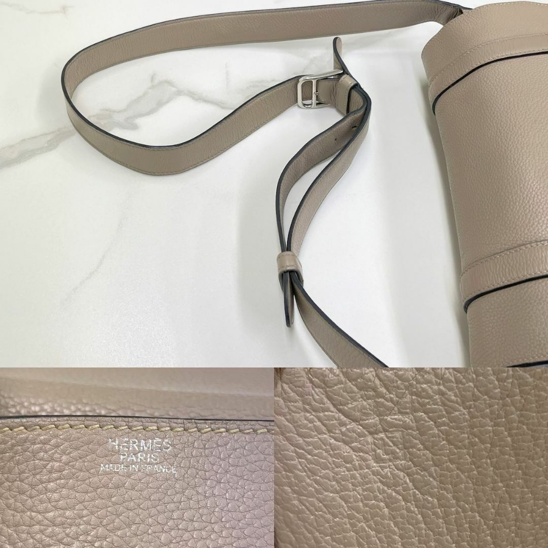 HERMES - エルメス スティーブ35 ショルダーバッグ トリヨン HERMES - エルメス スティーブ35 ショルダーバッグ トリヨン