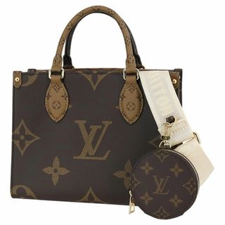 ルイヴィトン(LOUIS VUITTON)のルイヴィトン LOUIS VUITTON トートバッグ ショルダーバッグ レディース  オンザゴー PM モノグラムリバース 新品 9819(ショルダーバッグ)