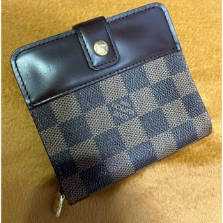 ルイヴィトン(LOUIS VUITTON)のルイヴィトンダミエ　二つ折り財布(財布)