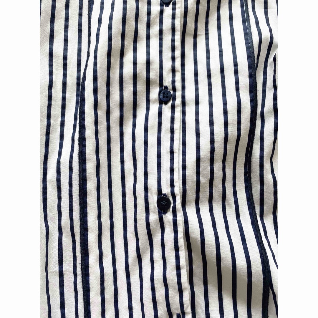 ZARA(ザラ)のストライプロングシャツ レディースのトップス(シャツ/ブラウス(長袖/七分))の商品写真
