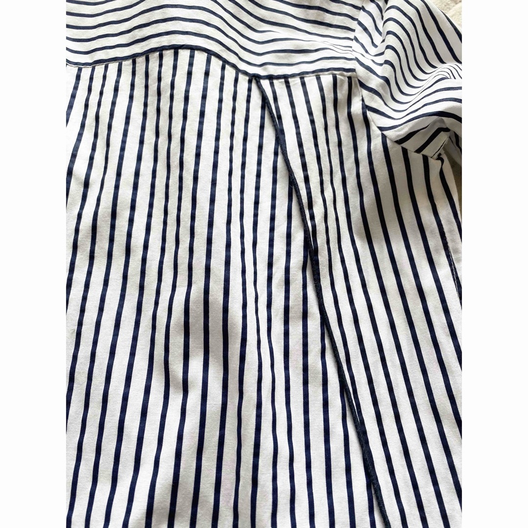 ZARA(ザラ)のストライプロングシャツ レディースのトップス(シャツ/ブラウス(長袖/七分))の商品写真