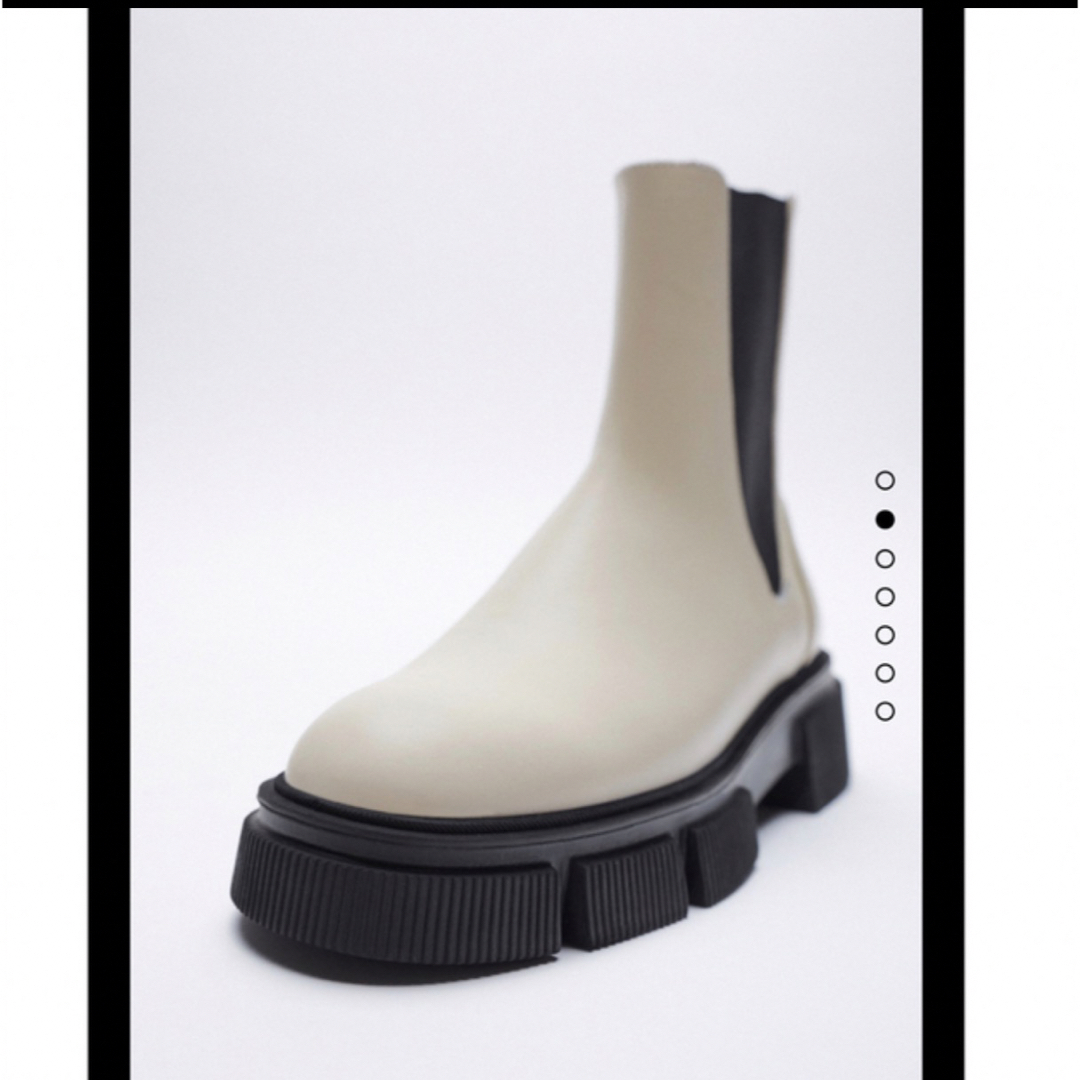 ZARA(ザラ)のZARA ザラ サイドゴアブーツ レディースの靴/シューズ(ブーツ)の商品写真