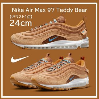 ナイキ(NIKE)の【新品】24cm NIKE AIRMAX 97 エアマックス97 テディベア(スニーカー)