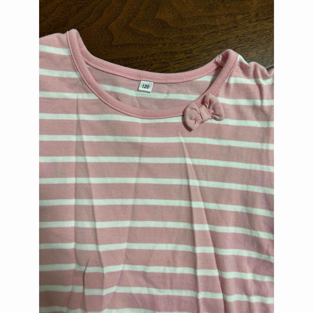 半袖Tシャツ　120cm キッズ/ベビー/マタニティのキッズ服女の子用(90cm~)(Tシャツ/カットソー)の商品写真