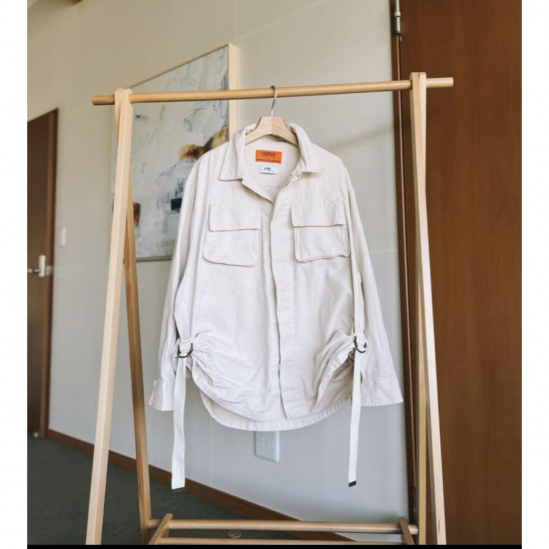 overlap clothing FATIGUE JACKET IVORY レディースのジャケット/アウター(ミリタリージャケット)の商品写真