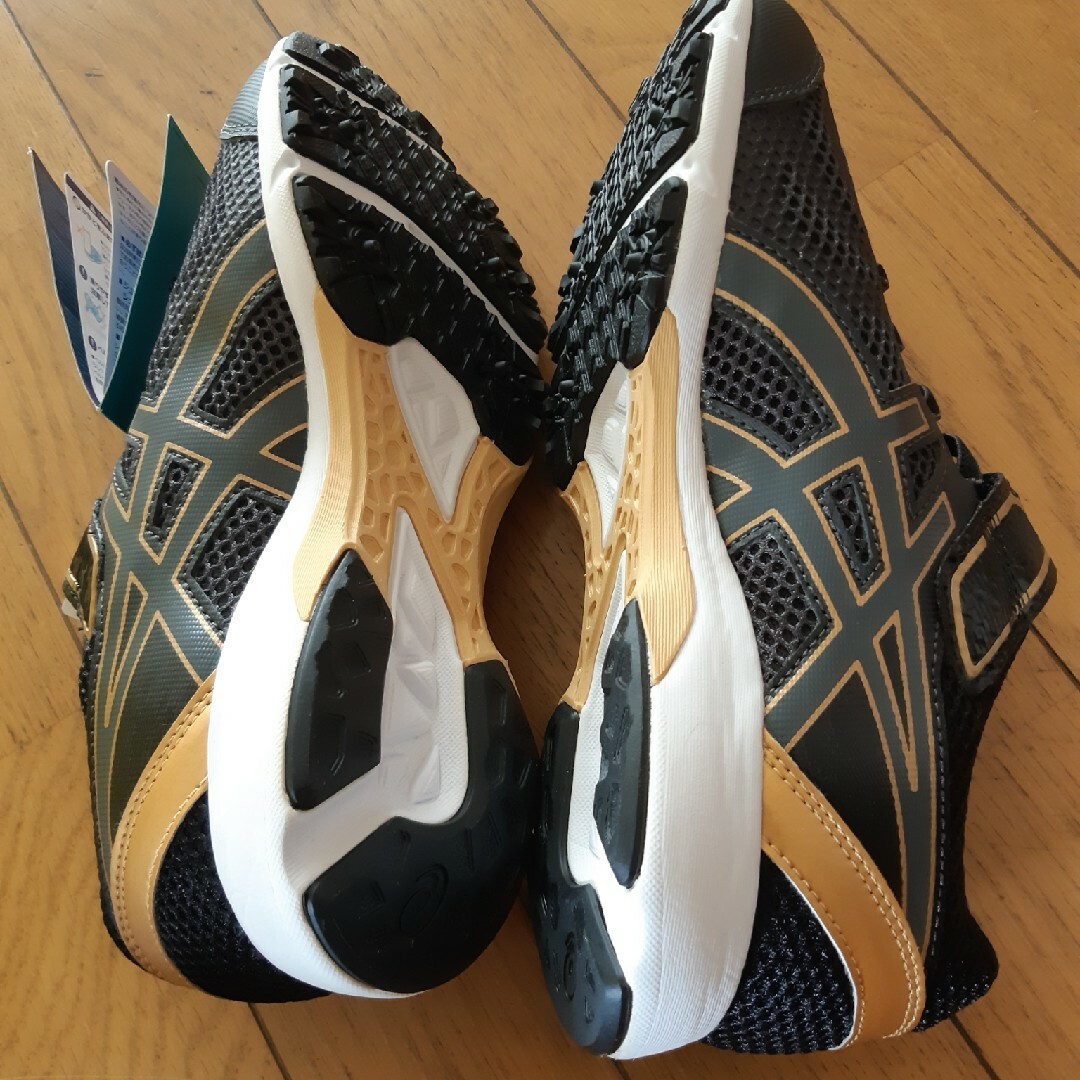 asics(アシックス)のasics　レーザービーム　ジュニア24㎝　マジックテープ キッズ/ベビー/マタニティのキッズ靴/シューズ(15cm~)(スニーカー)の商品写真