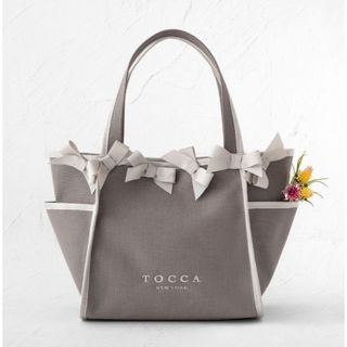 トッカ(TOCCA)のtocca トッカ　OCTUPLE RIBBON TOTE M トートバッグ M(トートバッグ)