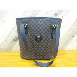 セリーヌ(celine)のＫ池124/ CELINE セリーヌ マカダム PVC レザー ハンドバッグ(ハンドバッグ)