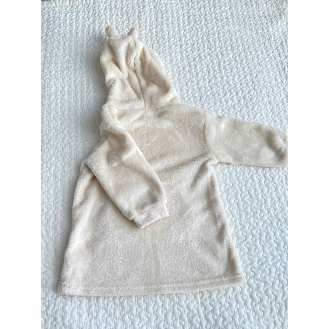 miffy(ミッフィー)のミッフィー　裏起毛　ワンピース キッズ/ベビー/マタニティのベビー服(~85cm)(ワンピース)の商品写真