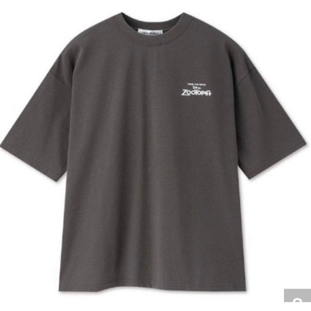 Disney(ディズニー)のディズニー ズートピア Tシャツ メンズ ニック ジュディ チャコールグレー M メンズのトップス(Tシャツ/カットソー(半袖/袖なし))の商品写真