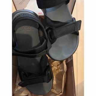 テバ(Teva)のTeva テバ　サンダル　ブラック　24cm(サンダル)