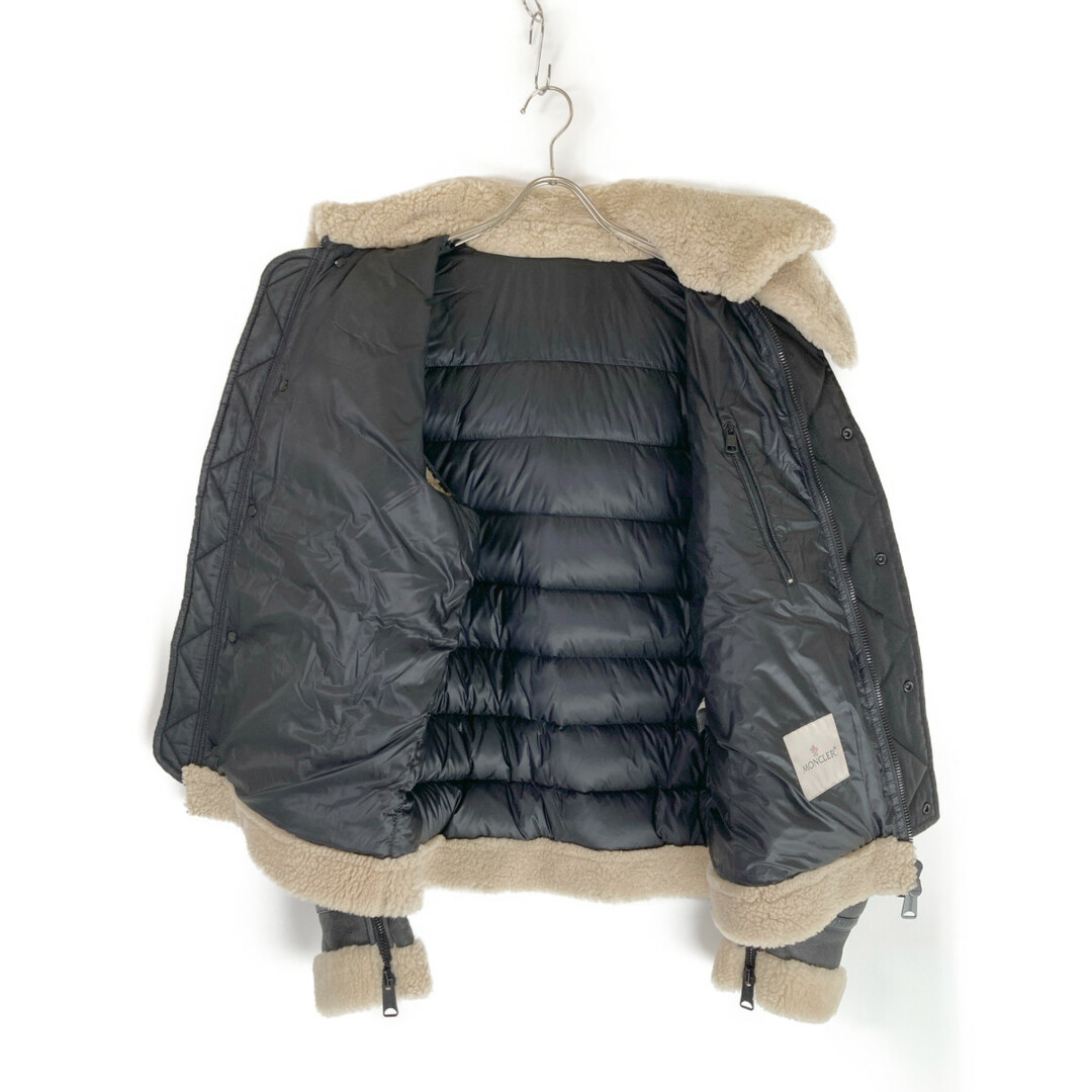 MONCLER(モンクレール)のモンクレール 【美品】TANCREDE フード付 ムートン切替 ダウン 3 メンズのジャケット/アウター(ダウンジャケット)の商品写真