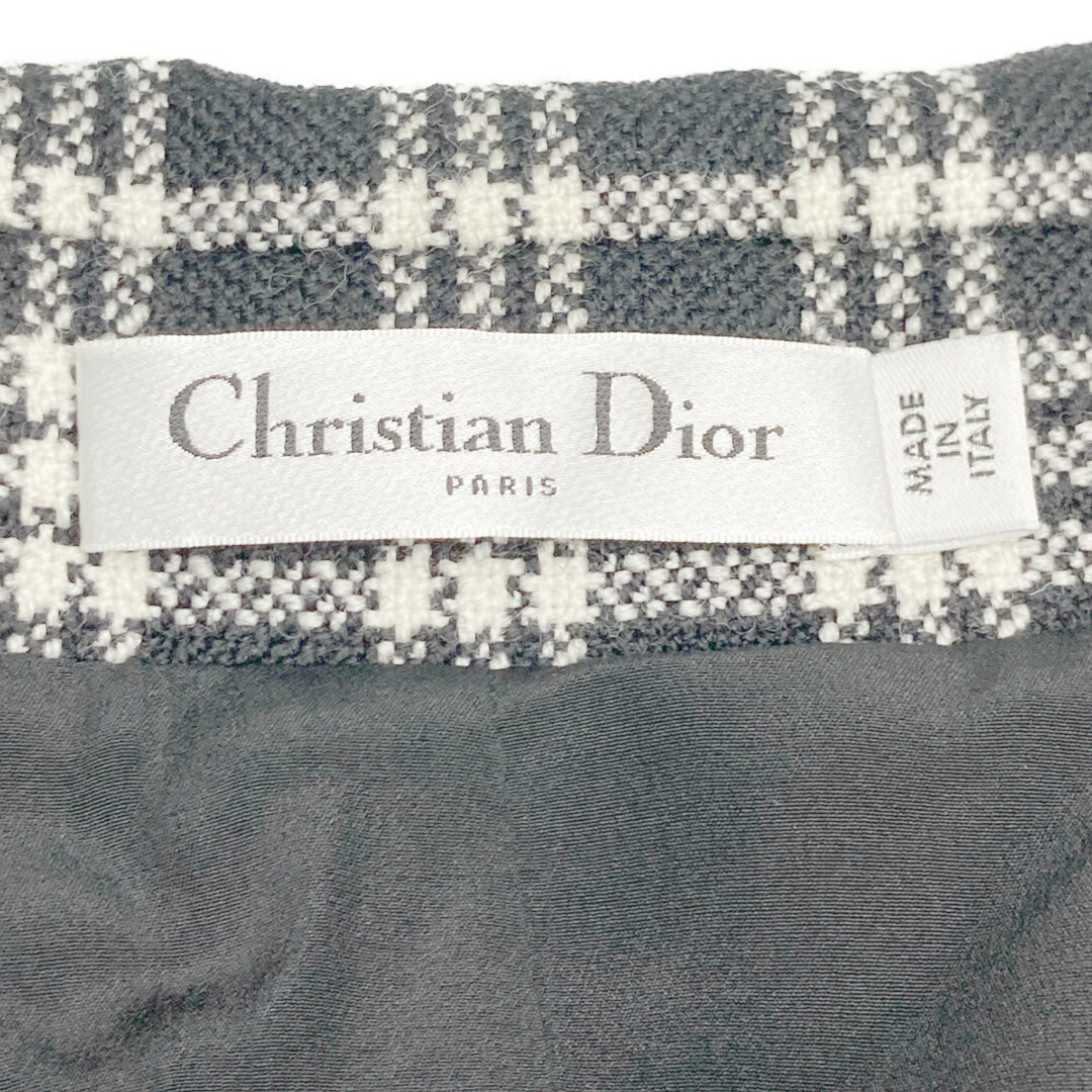 Christian Dior(クリスチャンディオール)のクリスチャンディオール 【新品同様/国内正規】251R31A1248 チェック ベルト付 ドレス/ F:38 レディースのワンピース(その他)の商品写真