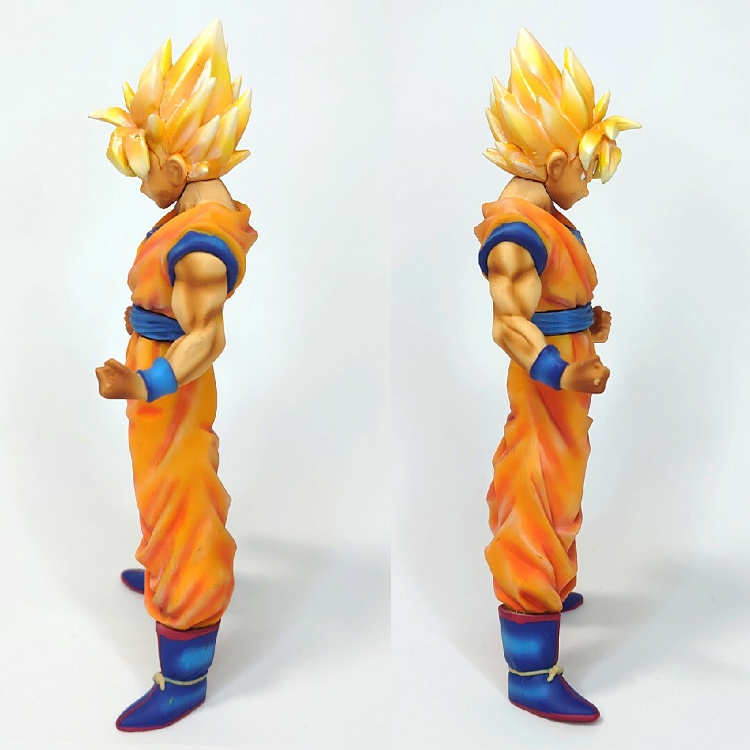 ドラゴンボール(ドラゴンボール)の超サイヤ人孫悟空 ハイスペックカラーリングフィギュア リペイント品 エンタメ/ホビーのフィギュア(アニメ/ゲーム)の商品写真