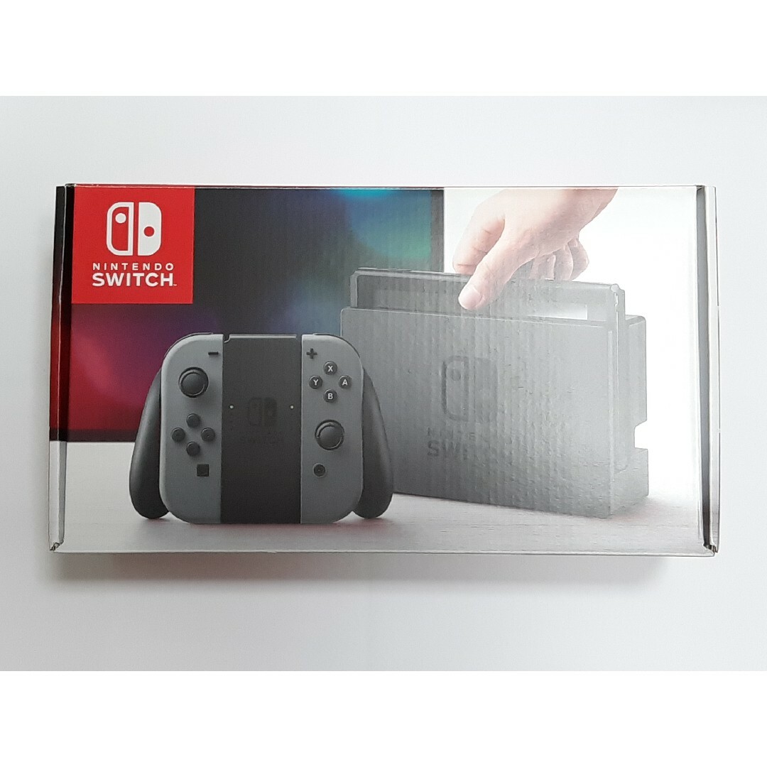 Nintendo Switch(ニンテンドースイッチ)のNintendo Switch Joy-Con (L) / (R) グレー エンタメ/ホビーのゲームソフト/ゲーム機本体(家庭用ゲーム機本体)の商品写真