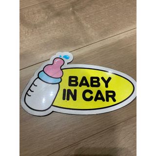 Baby  in  car  ステッカー  マグネットタイプ　新品