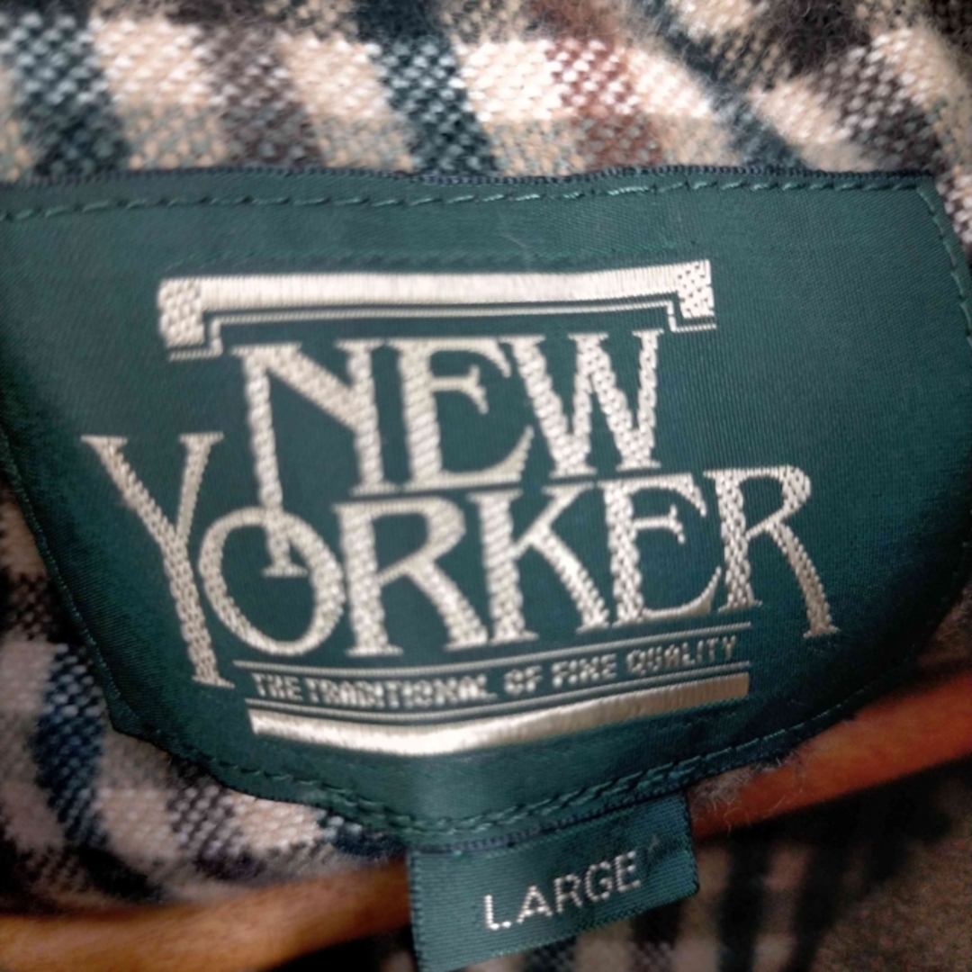 NEWYORKER(ニューヨーカー)のNEWYORKER(ニューヨーカー) カウレザー スウェードダッフルコート メンズのジャケット/アウター(ダッフルコート)の商品写真