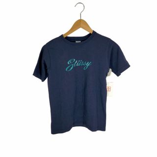 ステューシー(STUSSY)のStussy(ステューシー) USA製 ラメロゴTシャツ レディース トップス(Tシャツ(半袖/袖なし))