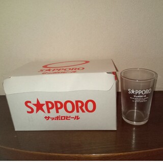 サッポロ(サッポロ)の昭和レトロなサッポロビールのコップ６個(グラス/カップ)