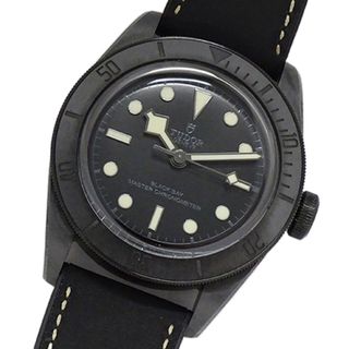 Tudor - チューダー チュードル TUDOR ブラックベイ 79210CNU 時計 メンズ ブランド 自動巻き AT セラミック PVD ステンレス SS ブラック 裏スケ【中古】