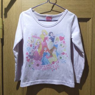 ディズニー(Disney)のディズニー　プリンセス　Ｔシャツ(長袖)　サイズ110　<433>　同梱無料(Tシャツ/カットソー)