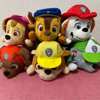 パウ・パトロール - 【タグ付き】【美品】パウパトロール ぬいぐるみ 6匹セット