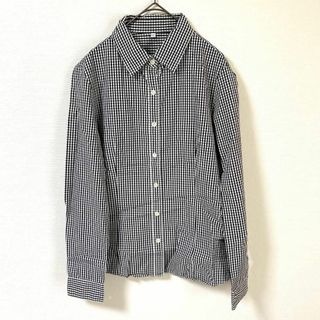 ムジルシリョウヒン(MUJI (無印良品))のシンプル✨　無印　良品計画　長袖　シャツ　レディース(Tシャツ(長袖/七分))