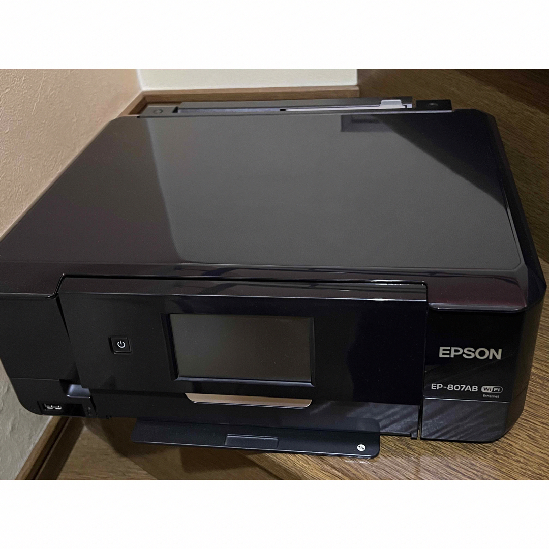 EPSON(エプソン)のEPSON プリンター EP-807AB  ジャンク品 インテリア/住まい/日用品のオフィス用品(OA機器)の商品写真