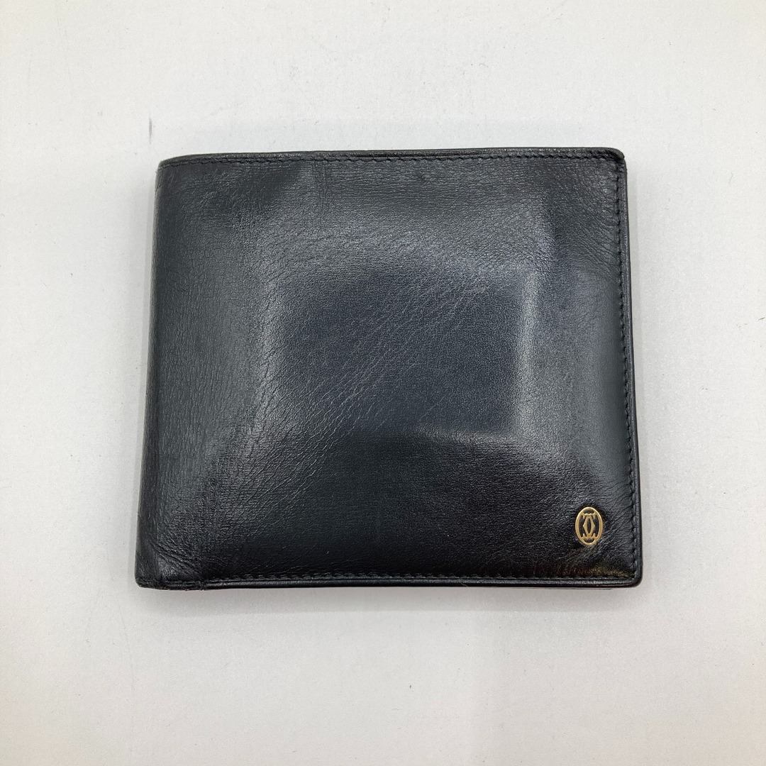 Cartier(カルティエ)の◎◎Cartier カルティエ 2つ折り札入れ パシャ 財布 箱付 ブラック メンズのファッション小物(折り財布)の商品写真