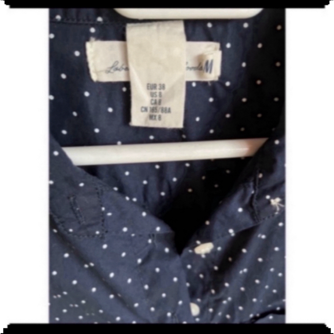 H&M(エイチアンドエム)のH&M シャツ　38  レディースのトップス(シャツ/ブラウス(長袖/七分))の商品写真