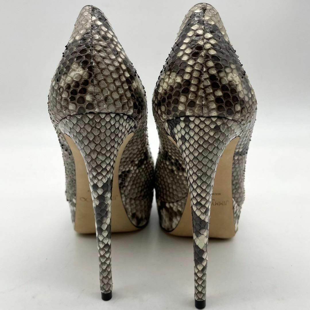 JIMMY CHOO(ジミーチュウ)の★新品 JIMMY CHOO ジミーチュウ パンプス パイソン ストーム 38 レディースの靴/シューズ(ハイヒール/パンプス)の商品写真