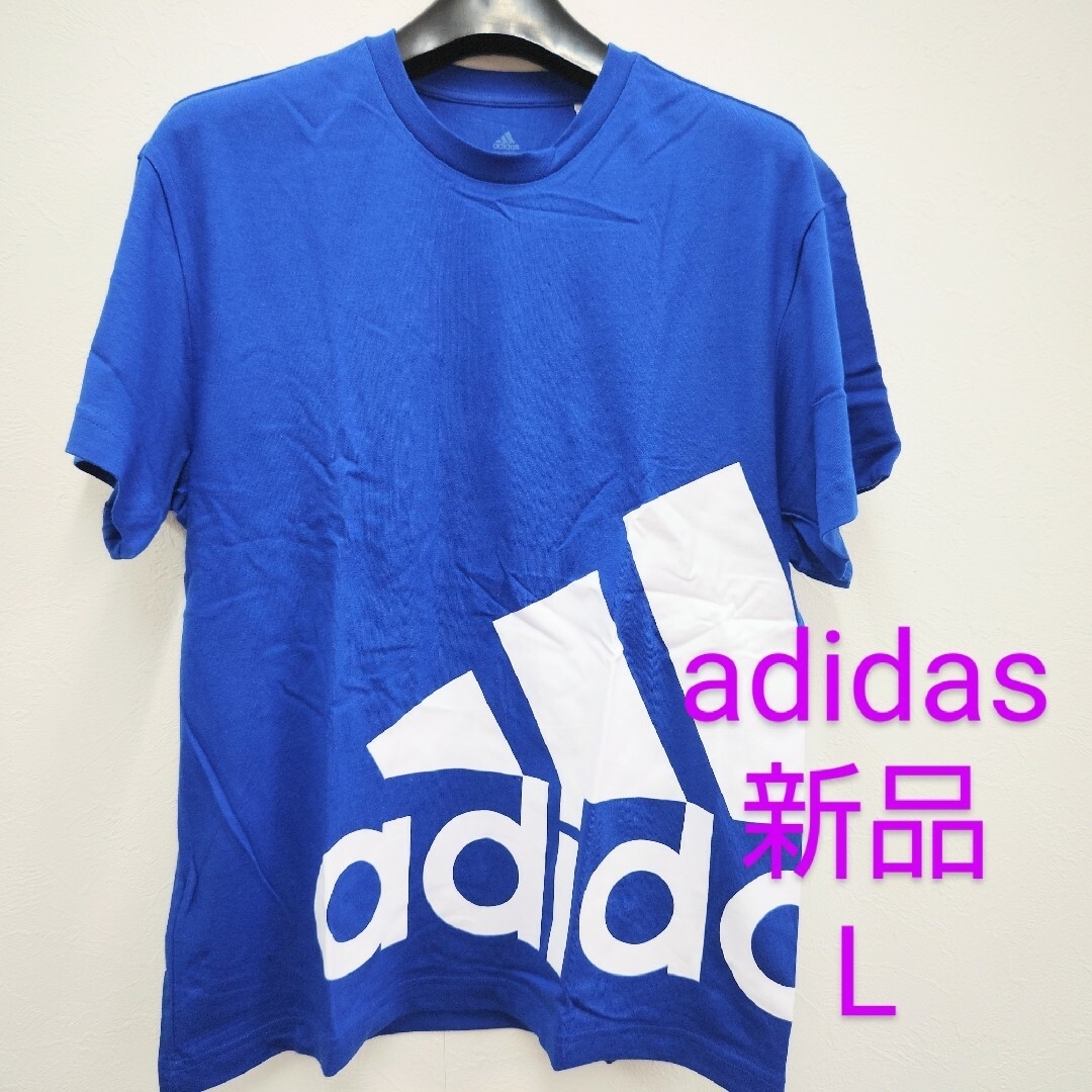 adidas(アディダス)のadidas メンズ 半袖 Tシャツ アンダーウェア スポーツウェア Lサイズ メンズのトップス(Tシャツ/カットソー(半袖/袖なし))の商品写真