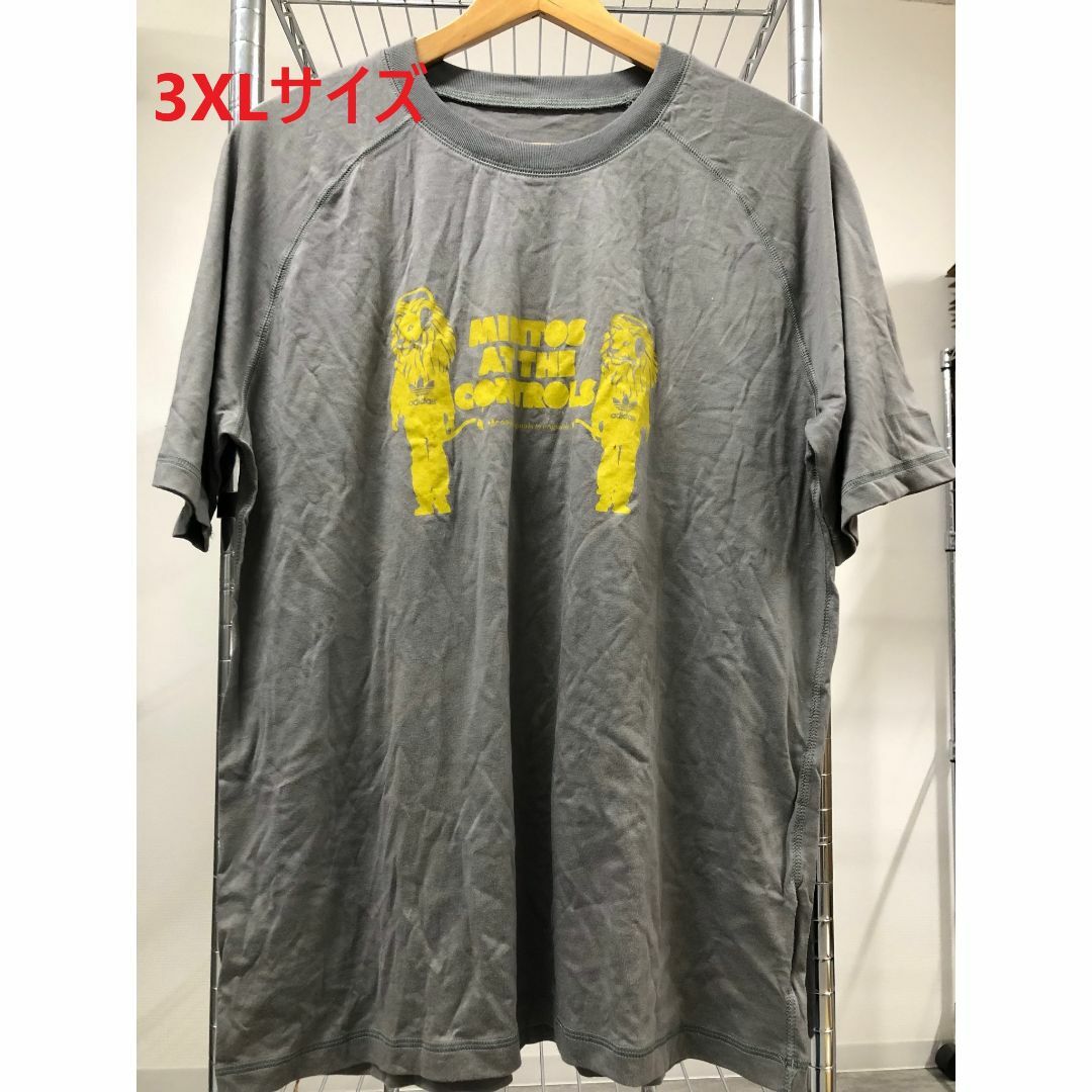 adidas(アディダス)のadidas ObyO kzk アディダス Tシャツ 半袖 プリント 3XL メンズのトップス(Tシャツ/カットソー(半袖/袖なし))の商品写真