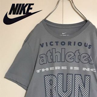 ナイキ(NIKE)の【DRI-FIT】ナイキ　プリントTシャツ　くすみカラー　S A1137(Tシャツ/カットソー(半袖/袖なし))