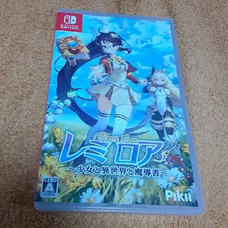 ニンテンドウ(任天堂)のスイッチ　レミロア～少女と異世界と魔導書～　中古箱付き(家庭用ゲームソフト)