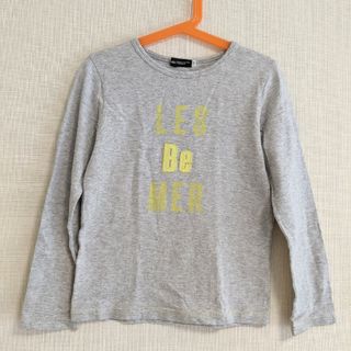 ベベ(BeBe)のべべ　BeBe　長袖Tシャツ　グレー(Tシャツ/カットソー)