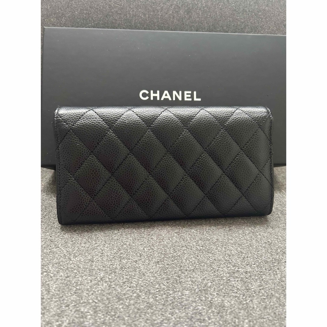 CHANEL - CHANEL長財布 キャビアスキン マトラッセの通販 by CHANEL - CHANEL長財布 キャビアスキン マトラッセの通販 by