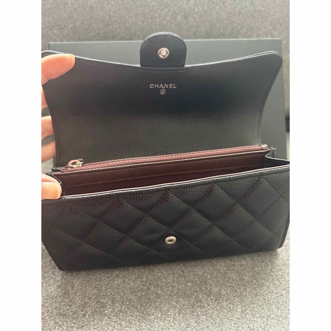CHANEL - CHANEL長財布 キャビアスキン マトラッセの通販 by CHANEL - CHANEL長財布 キャビアスキン マトラッセの通販 by