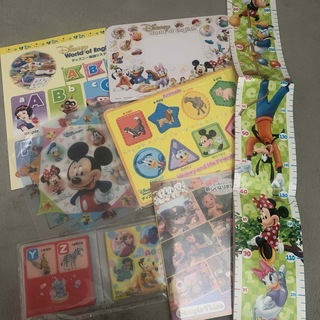 ディズニー(Disney)のDWE サンプルセット＊おふろ絵本、DVD、パズルなど(知育玩具)